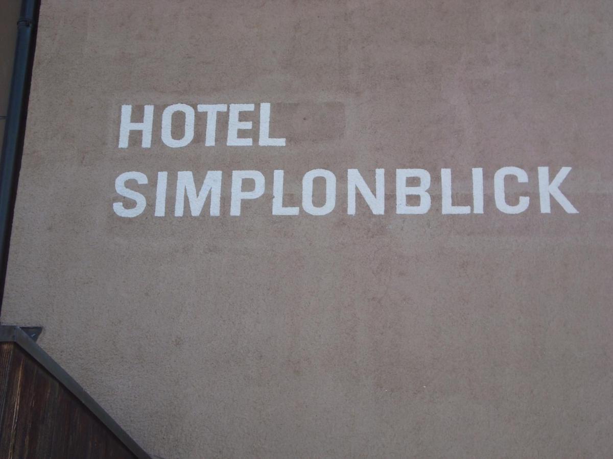 Hotel Simplon-Blick Εξωτερικό φωτογραφία